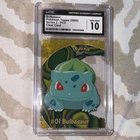 Topps CGC Graded Bulbasaur Clear Card Pokémon Series 2 PC2 2000