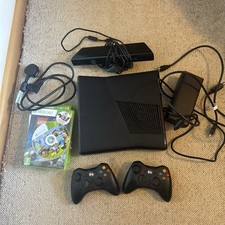 Microsoft Xbox 360 250GB Black Home Console with Games and Kinect