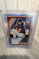 2023 Panini USA Baseball Stars & Stripes - USA Material Rhett Lowder /50 BB2