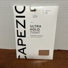 Capezio Womens Stirrup Tights Size L Color Nude New N145 Ultra Hold Matte Semi