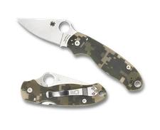 Spyderco Knives Para 3 Liner Lock Digital Camo G-10 S45VN C223GPCMO