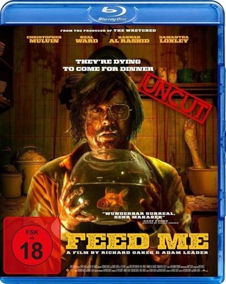 Blu-Ray Feed Me (2022) Uncut FSK18 Top Horror Splatter Film aus England