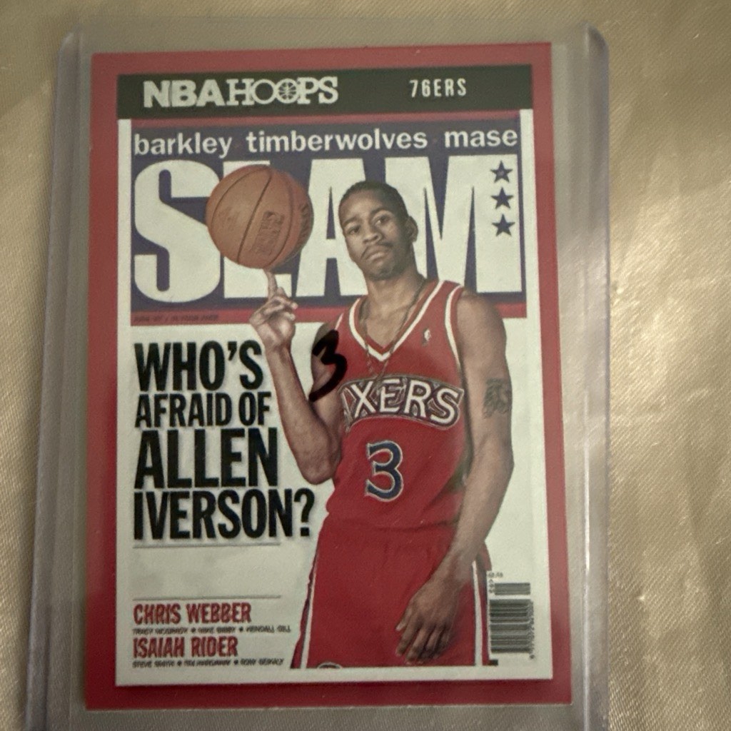 2021-22 Panini NBA Hoops - Slam Allen Iverson #SLAM #18