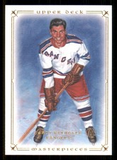 2008-09 Upper Deck Masterpieces Brown Andy Bathgate New York Rangers #76