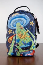[ BRAND NEW ] SPRAYGROUND SPACE WARPED BACKPACK