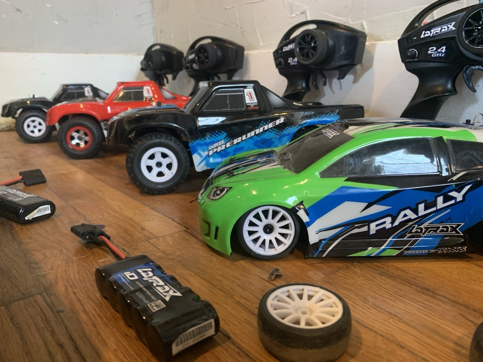 LaTrax Prerunner Huge Lot Rally Hop-ups Clean tested adult owned and driven RTR