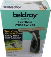 Beldray Cordless Window Vac Streak-free Glass Cleaner 30 Min Run Time