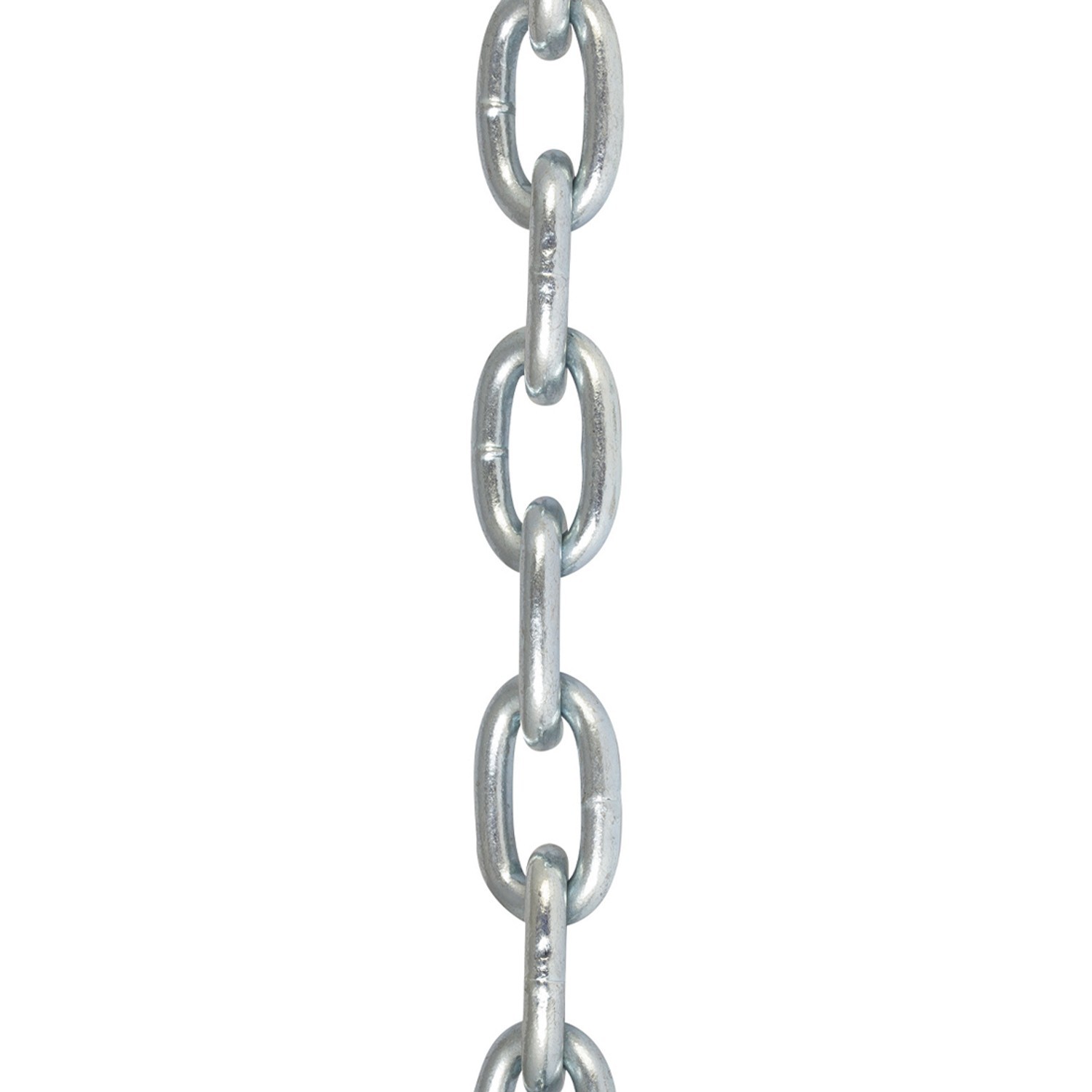 Welded Link Chain (Reel) - BZP 7, 28, 15M - Reel - Bright Zinc Plated 7, 28, 15M