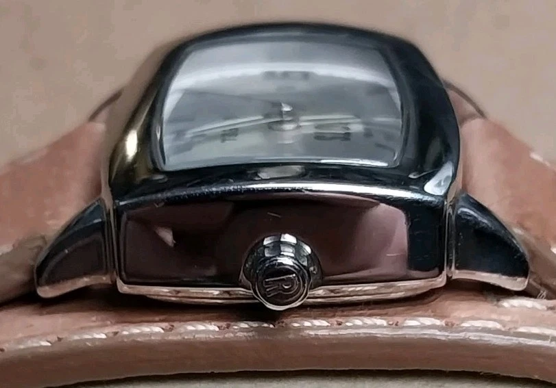 Reloj de Cuarzo Roots Rio Acero Inoxidable R548 Correa de Cuero Batería Nueva Foto 4 de 4