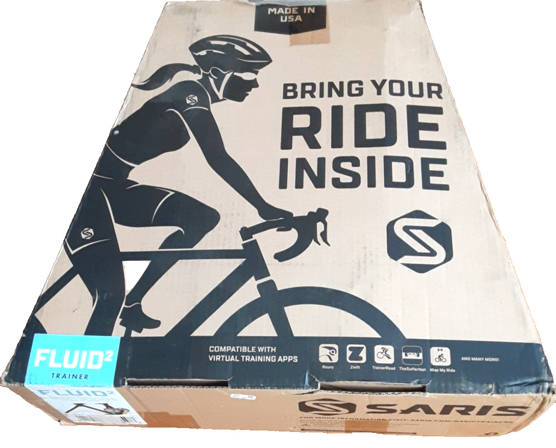 Saris Fluid2 Indoor Bike Trainer (Fits Road & Mountain Bikes)
