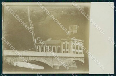 Bergamo Camerata Cornello Centrale Hydroelectrica Photo Postcard WX7331