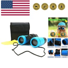Kids Binoculars Shock Proof Toy Binoculars Set for Age 3-12 Old Boys Girls B...