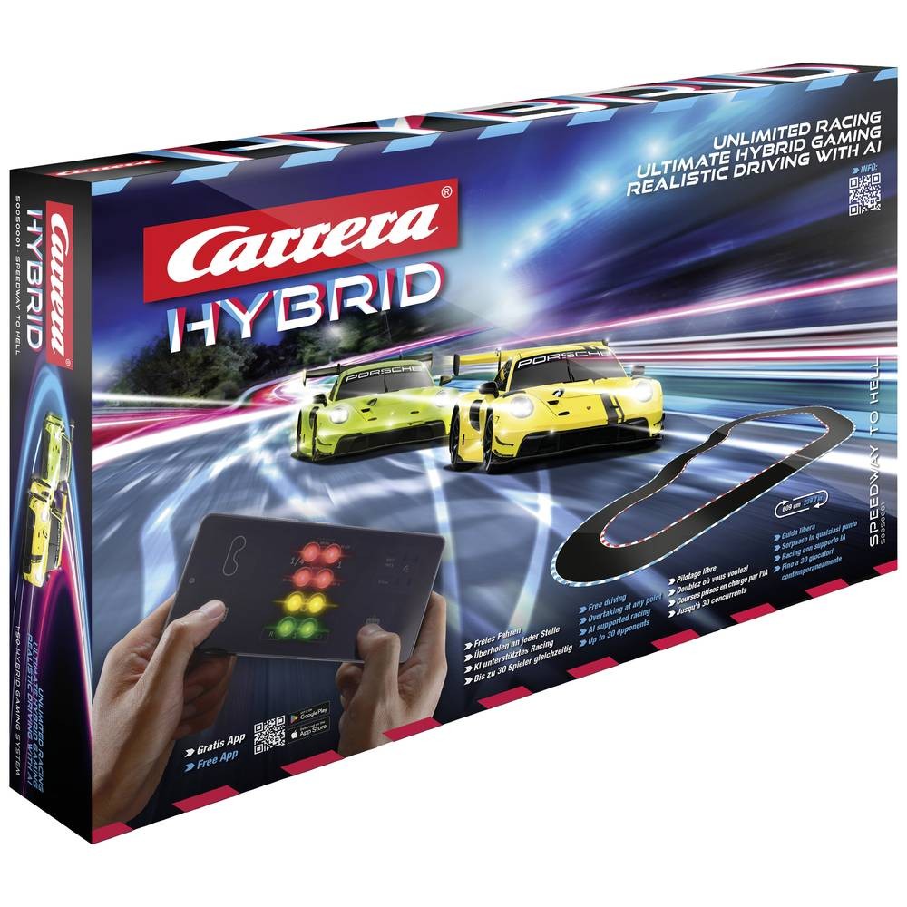 Carrera Hybrid 50050001 Set pour Débutants Voiture Miniature Vert