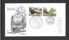 JAPAN FIRST DAY COVER - TRAINS