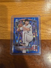 2025 Bowman - Chrome Prospects Cory Lewis #BCP-128 Blue Refractor /150 (RC)