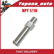 116 Npt Radiator Aluminum Overflow Nipple Barb Hose Fitting Universal