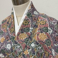 Kimono Washable Small Pattern Polyester 163cm Japan