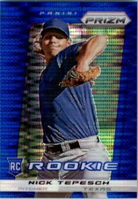 2013 Panini Prizm Prizms Blue #282 Nick Tepesch - NM-MT