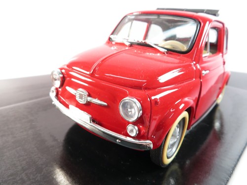 1:18/1:16 Solido Fiat 500 open 1960 Ref. 8043 #A1119 - Imagen 4 de 8