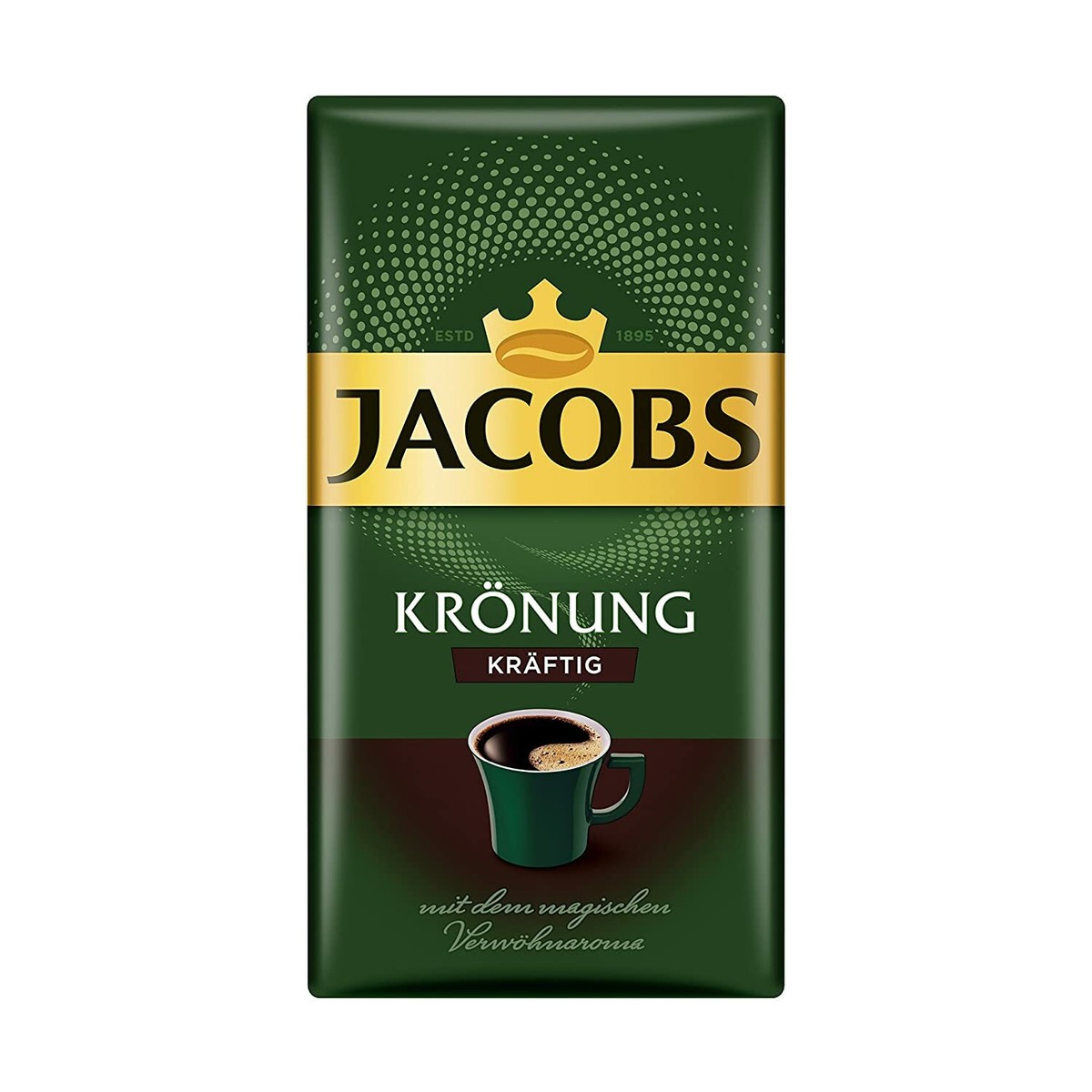 Jacobs Kronung Strong Coffee German Coffee Vacuum Pack 3 x 500g