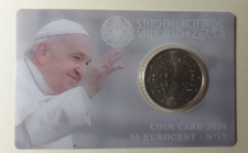 VATICAN - 50 Cents CoinCard 2024