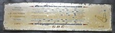Scala parlante per radio d'epoca GBC K2/11
