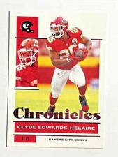 CLYDE EDWARDS HELAIRE Chiefs 2021 Panini Chronicles PINK PARALLEL Card #57