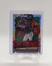 2021 Donruss Ronald Acuna Jr. Unleashed Silver Vector Parallel Braves