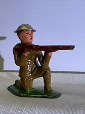 RARE Barclay Toy Soldier KNEELING RIFLEMAN In Great Shape 