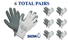 Showa 451 Atlas Therma Fit Insulated Winter Work Glove -6 PAIR- Choose MD,LG,XL