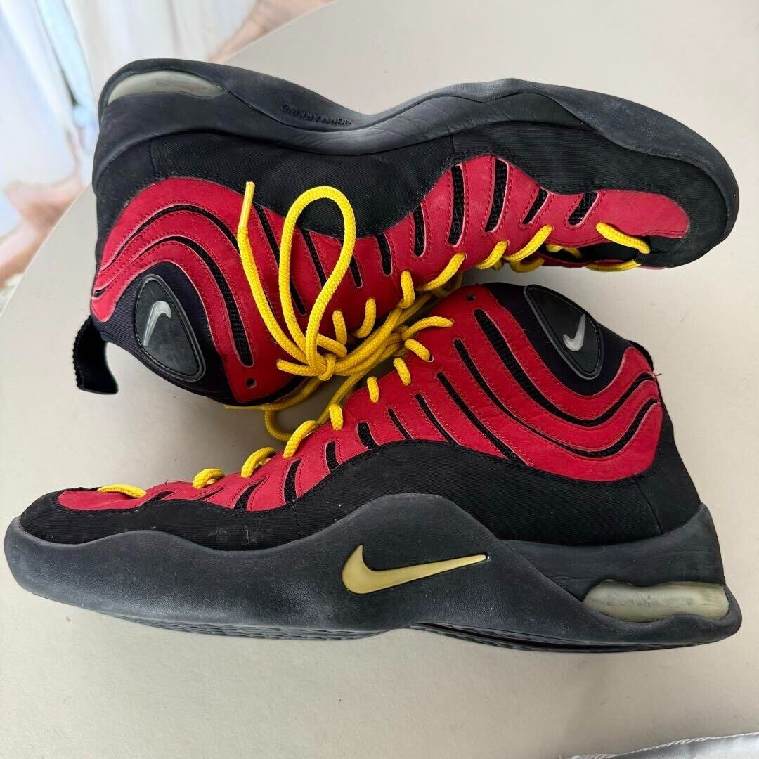 Nike Air Bakin Rodman 29cm US11 Black x Varsity Red USED Nike Air Bakin Rodman 29cm US11 Black x Varsity Red USED
