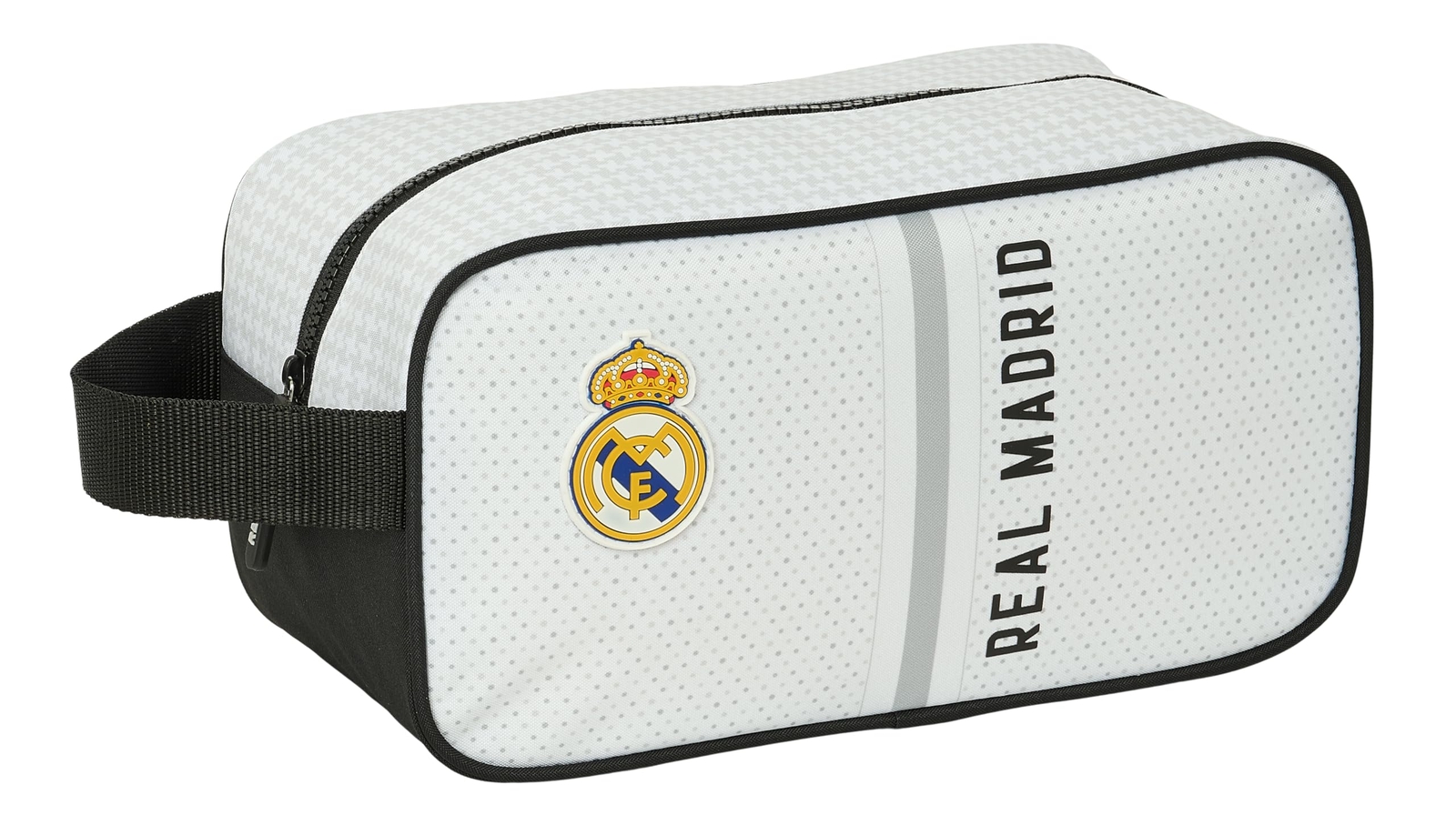 Safta Real Madrid 1st Team 24/25 – Medium Shoe Rack, Multi-Purpose, Pencil Case,