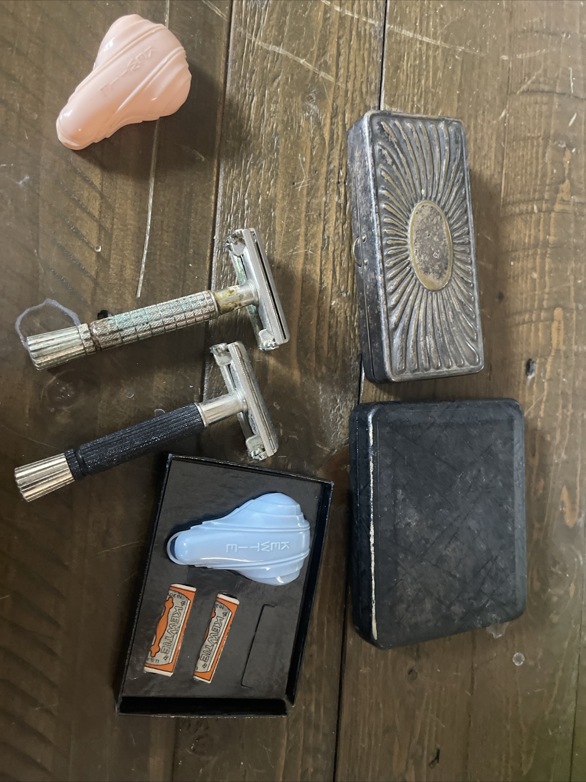 Vintage Shaving Lot Variety Pack Safety Razor