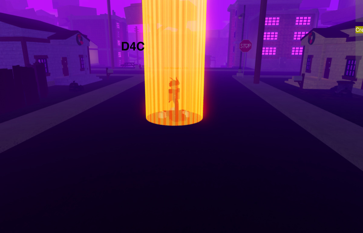 Roblox Dahood modded Amaterasu Stomp effect