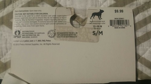 NWT Petco S / M Ring Bearer / Bling Bearer Dog Wedding Black Reversible Bandana - Picture 5 of 5