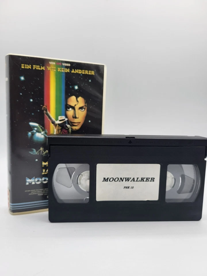 Michael Jackson VHS Moonwalker Videokassette VPS Vintage - Bild 4 von 4