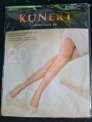 Strumpfhose - Tights   KUNERT MYSTIQUE 20   48-50   Black - Neu in OVP - Matt