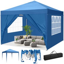 Gazebo Gazebo Pieghevole 3x3 IMPERMEABILE Tenda da Giardino Tenda da Corsa Esposizione