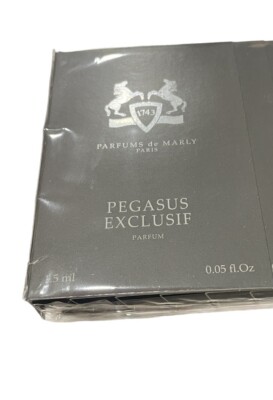 Parfums De Marly Pegasus Exclusif Parfum Vial Sample Spray .05oz / 1.5ml