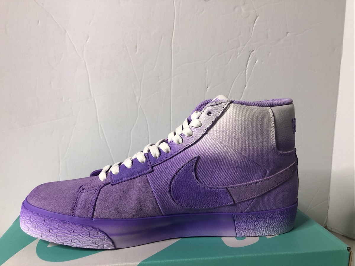 Nike SB Zoom Blazer Mid PRM Premium Lilac Purple” DR9087-555 Nike SB Zoom Blazer Mid PRM Premium Lilac Purple” DR9087-555