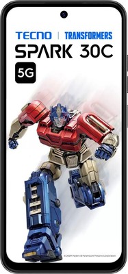 TECNO Spark 30C Black (4GB+64GB) 48MP Mediatek D6300 6,67'' KL8h Global Version