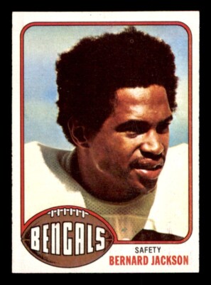 1976 Topps Football #449 Bernard Jackson NM/MT *d2 | eBay