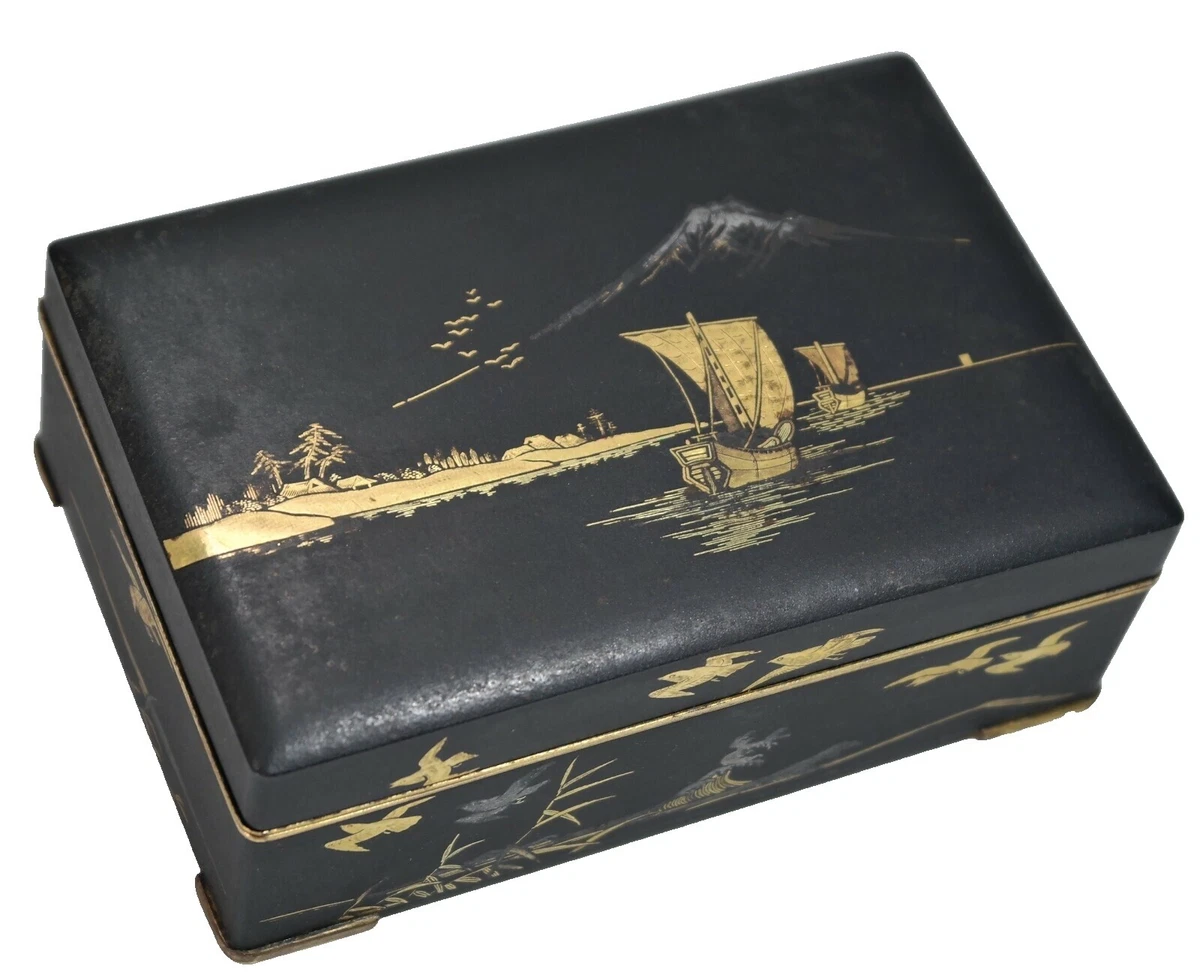 Japanese Calligraphy In Antique Japanese Boxes for sale | eBay