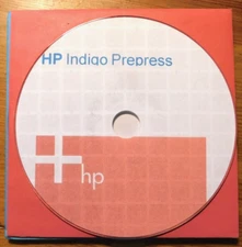 HP indigo printing press  operation  manual on CD-ROM
