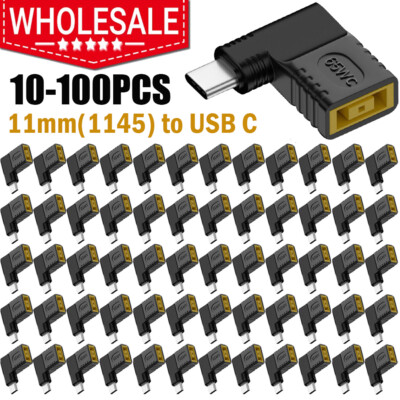 Lot Laptop Charger Converter TO USB Type C PD Power Charging Cable Adapter New
