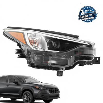 For 2024-2025 Subaru Impreza Crosstrek Right HeadLight LED Headlamp w/ Adaptive