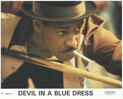 devil in a blue dress poster Devil in a Blue Dress (1995)  Art of the Title