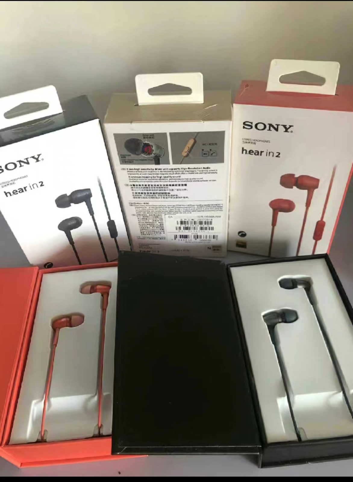 Sony IER-H500A HiFi High Resolution Hi-Res Audiophile Earphones w/ Mic ...