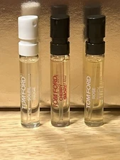 Tom Ford Soliel Neige, Cherry Smoke, Rose Prick EDP Travel sprays 2ML