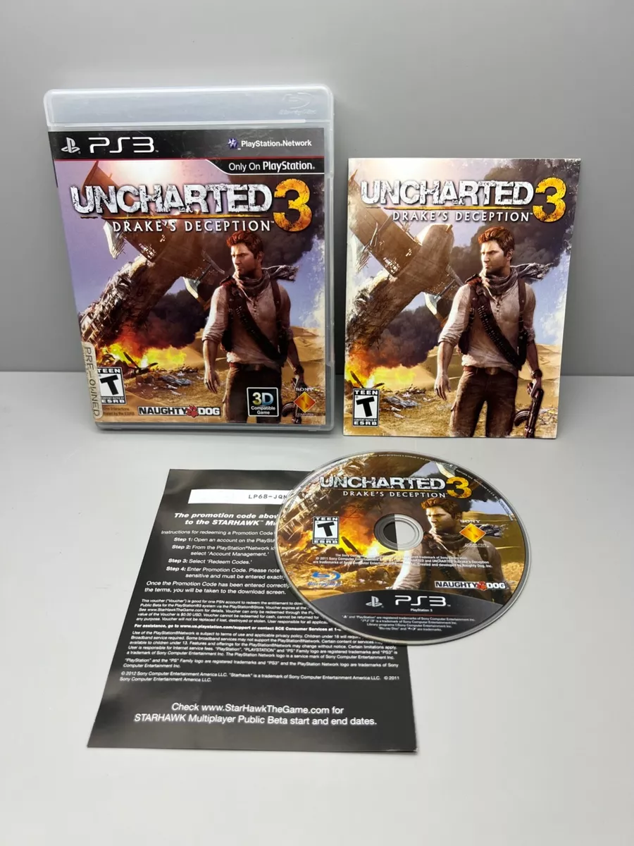 Uncharted 3: Drake's Deception - Playstation 3